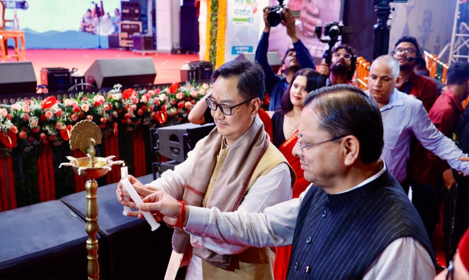  Uttarakhand: Kiren Rijiju, CM inaugurate 6th Lok Samvardhan Parv 