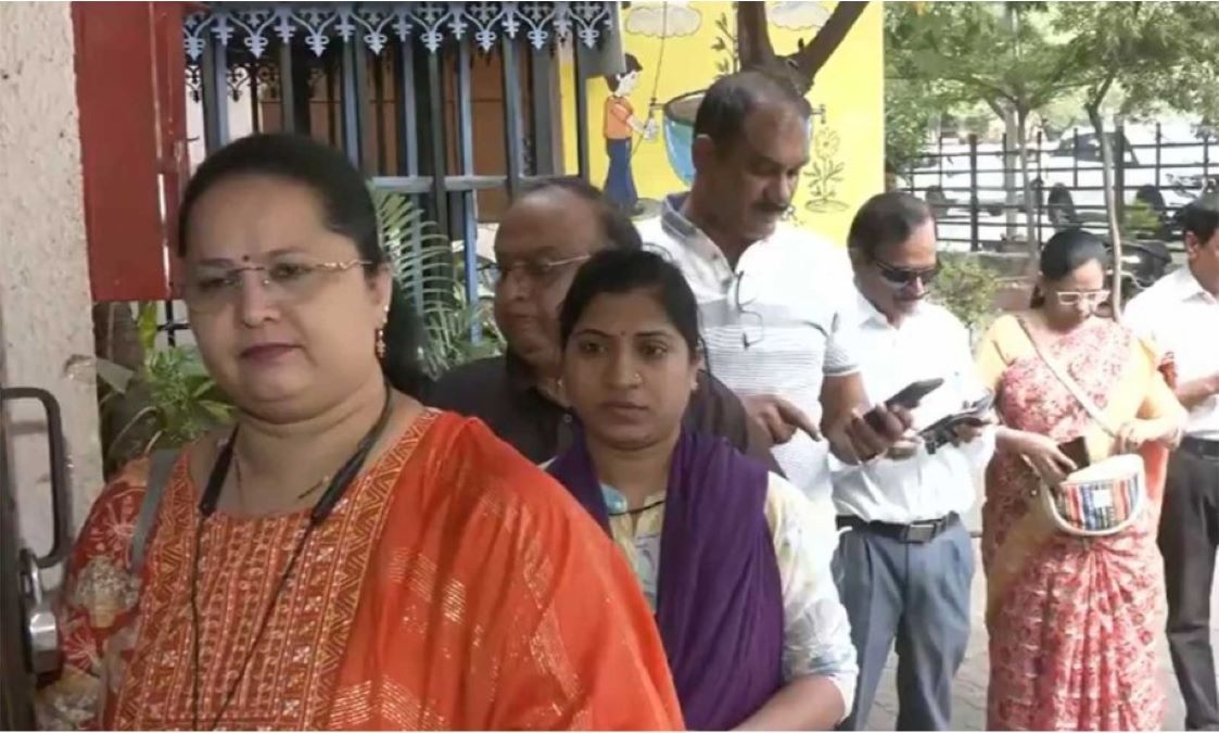 Voting underway for 28 legislative council seats across four states 