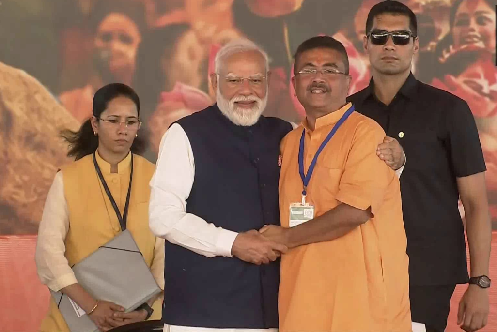 Suvendu Adhikari sworn in as Bengal’s first BJP chief minister